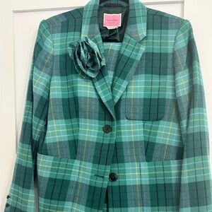 Kate Spade Plaid Suit | Blazer and Pant